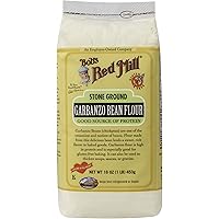 Bobs Red Mill Garbanzo Bean Flour, 16 Ounce (Pack of 2)