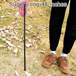 VVOKGO 48 Inches 8Pcs Steel Rebar Stakes with