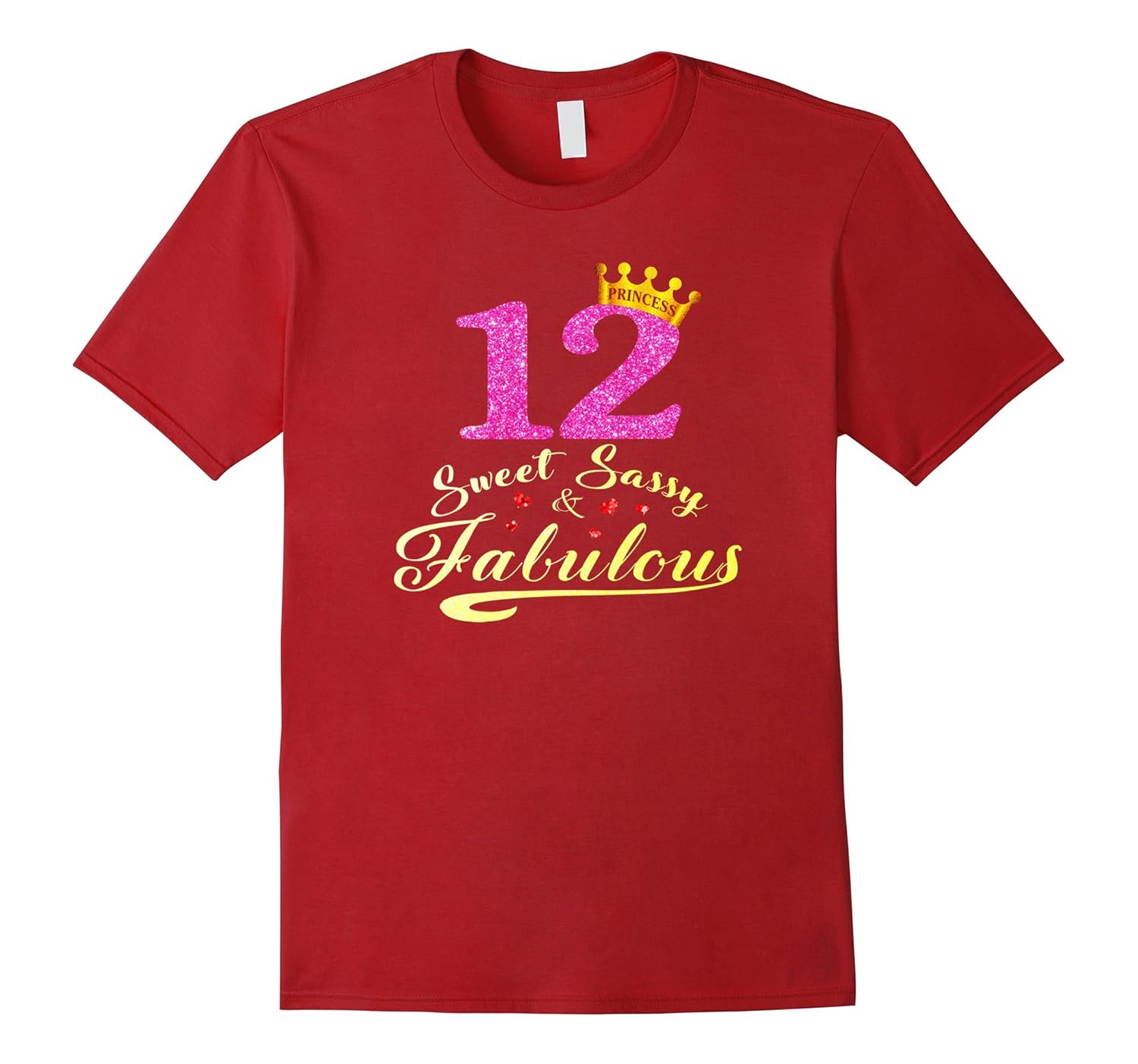 Kids 12 Years Old Funny 12th Birthday Girl Shirts Gifts 2005-Rose