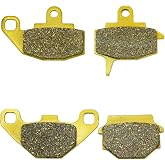 Front Rear Brake Pads for Kawasaki KL 650 KLR650 Brakes 87-07 FA67 F130 526 | 87 88 89 90 91 92 93 94 95 96 97 98 99 2000 2001 2002 2003 2004 2005 2006 2007 - KX 125 250 500 1987-1988 FA130 FA67 Brakes