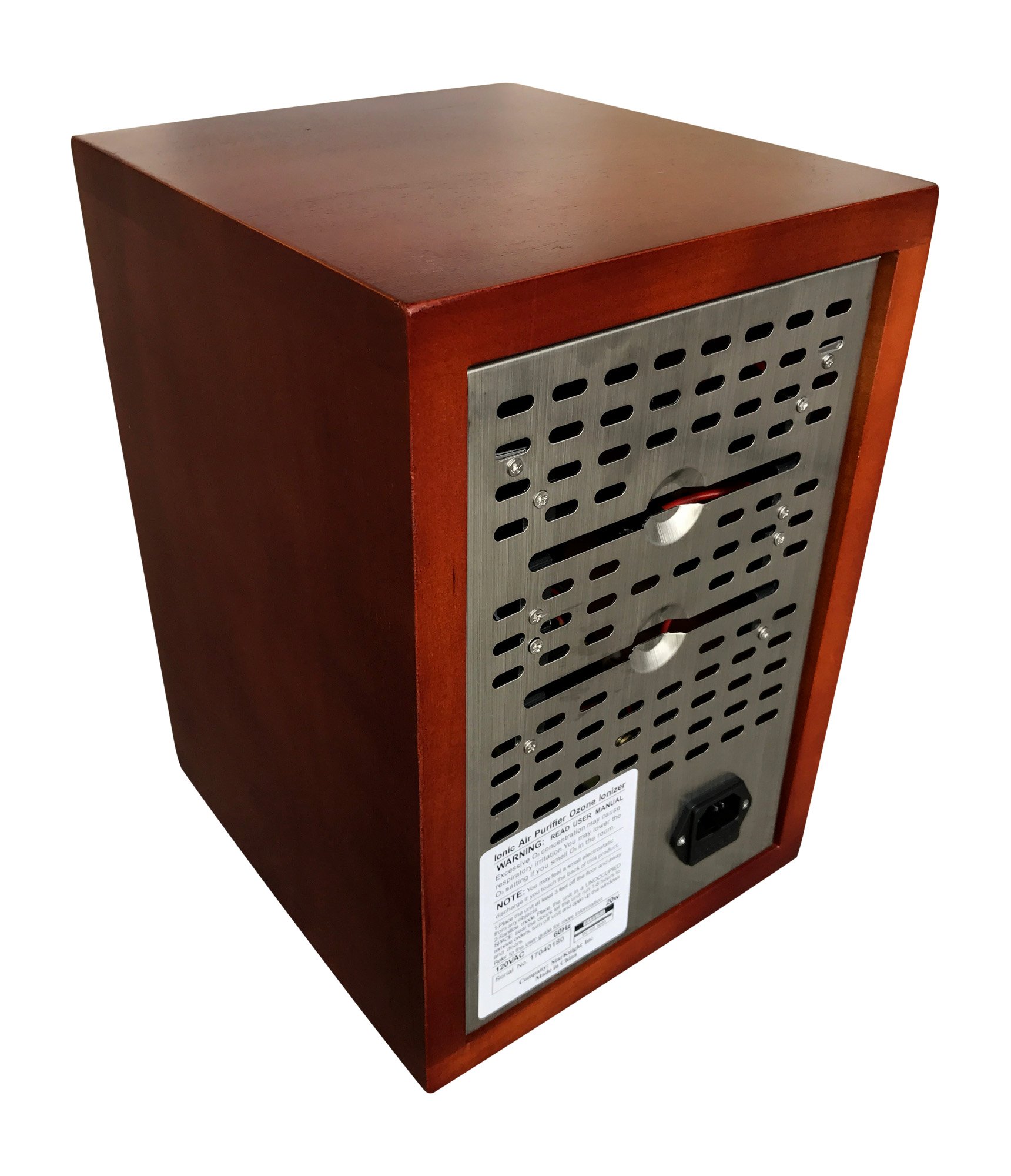 Mammoth Cherry Wood Ionic Ion Ozone Generator Home Use Air Purifier