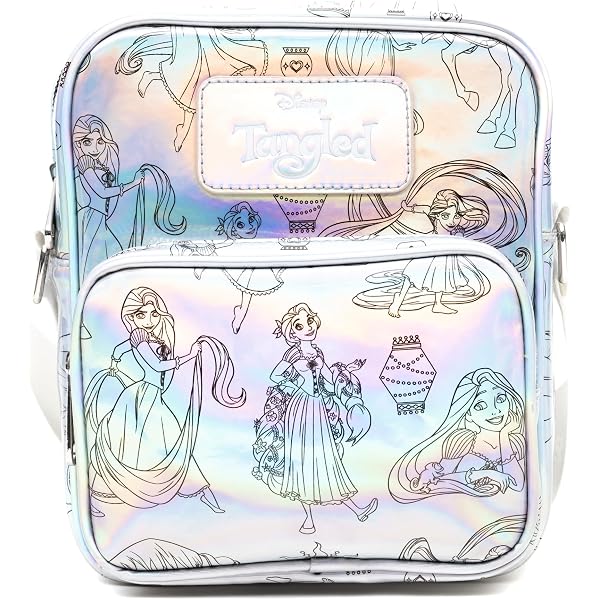 Amazon.com: Disney Vegan Leather Crossbody Backpack with  display picture 1
