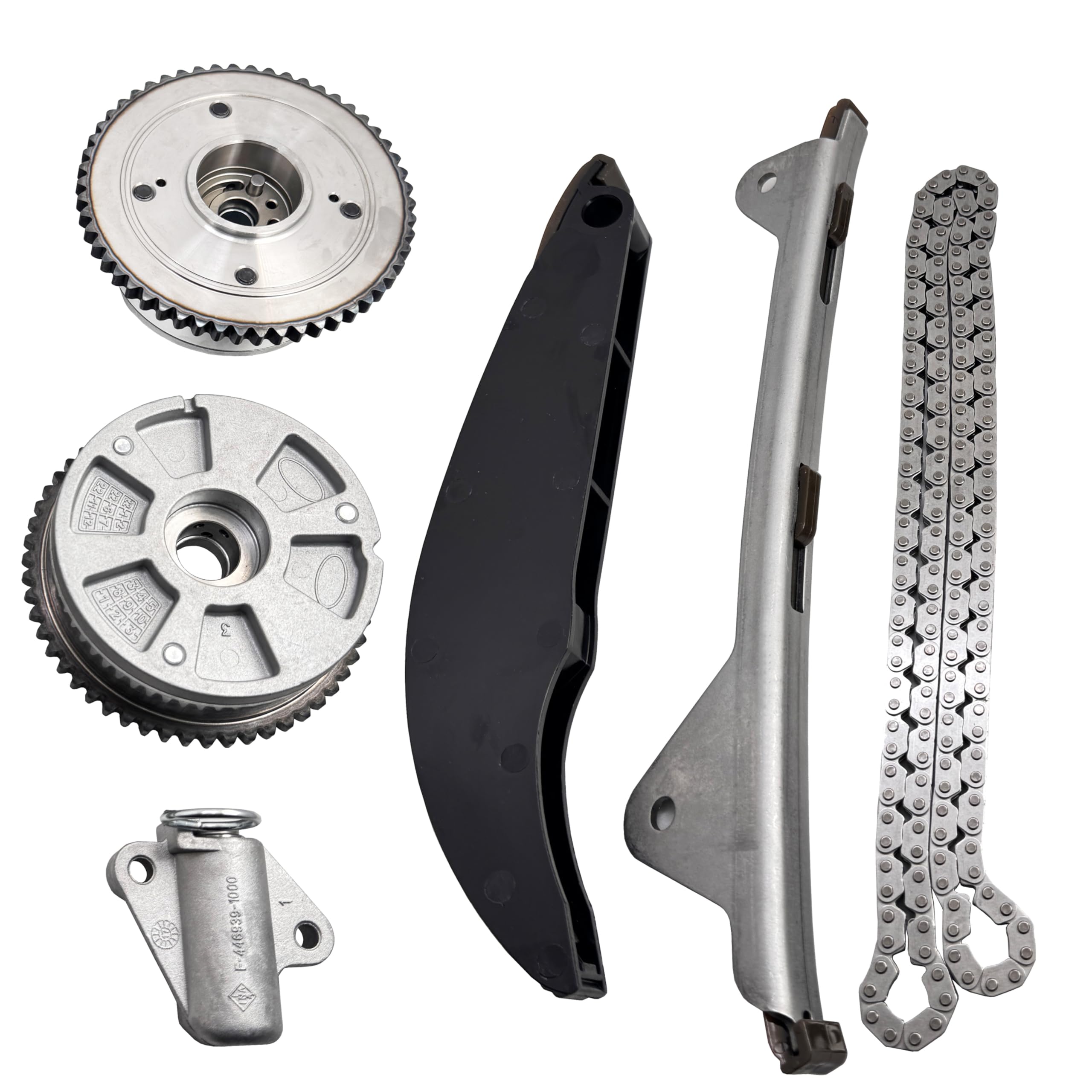 Photo 1 of 24350-2E700 Timing Chain Kit w/VVT Compatible with 2017-2021 Hyundai Elantra Kona Veloster 2017-2022 Kia Forte 2.0L Replace 243212E010 24321-2E010