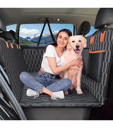 thumbnail image 2 of YITAHOME Dog Car Seat Cover With Hard Bottom Extender - Waterproof, Scratch Proof, 440lb Capacity 2 of 10