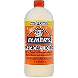 Elmer's Glue Magical Liquid Activator Solution, 1 Quart Slime Activator, Clear