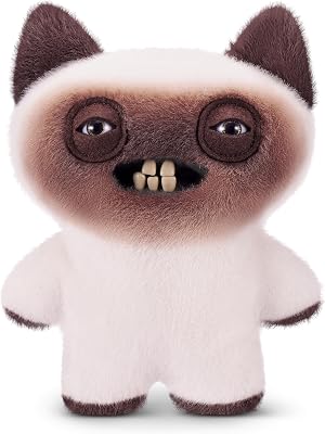 Alley Cats Peluche 22 cm (Yawper) de ZURU – Funny Ugly Monster Animal en Peluche avec Dents Humaines, Collection pour Enfants, Pré-Ados, Ados, Adultes