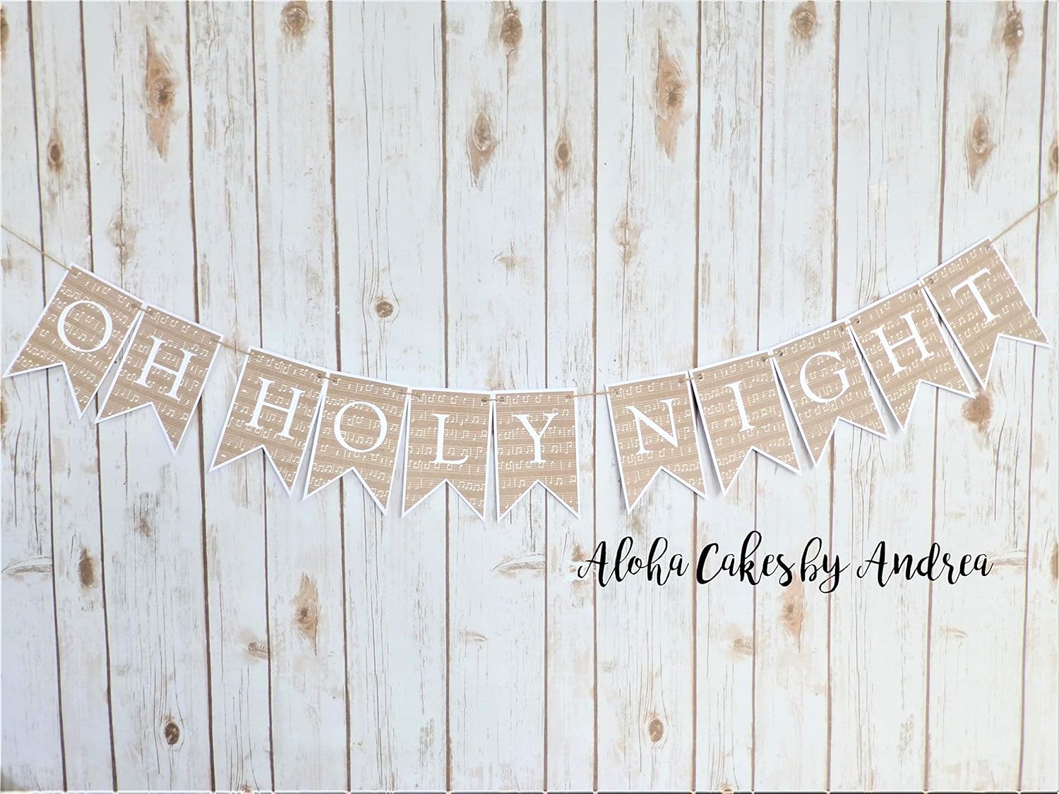 Amazon Com Oh Holy Night Banner Christmas Fireplace Mantle
