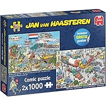 JUMBO Jan Van Haasteren Music Shop & Holiday Jitters Jigsaw