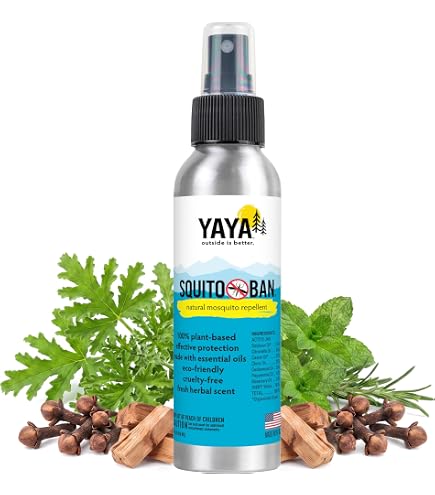 Amazon.com: Squito Ban - Yaya Organics Mosquito Repellent, All