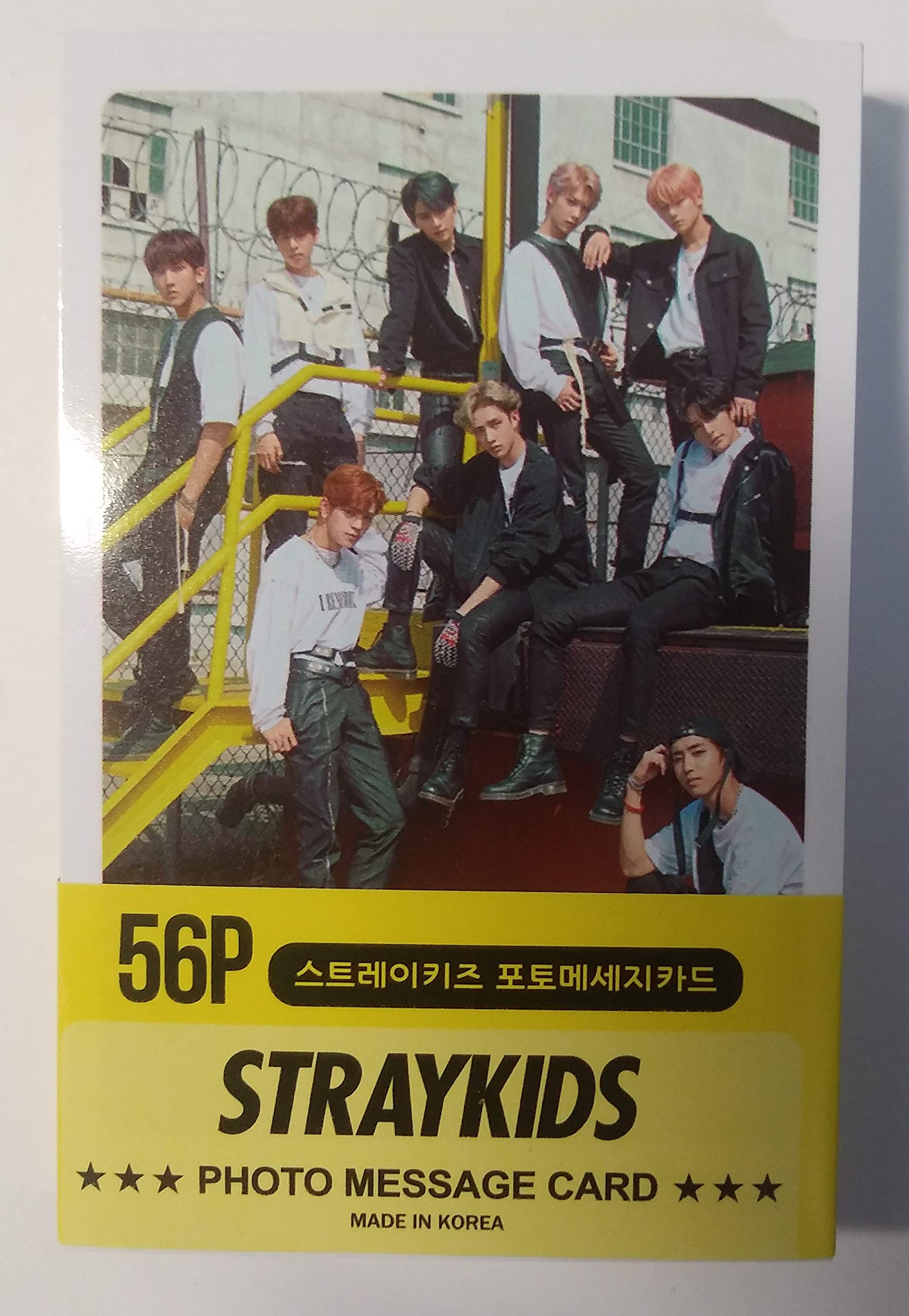 FanGoods New Version (2019.06) Straykids Mini Post Card Photocards Set (56pcs)