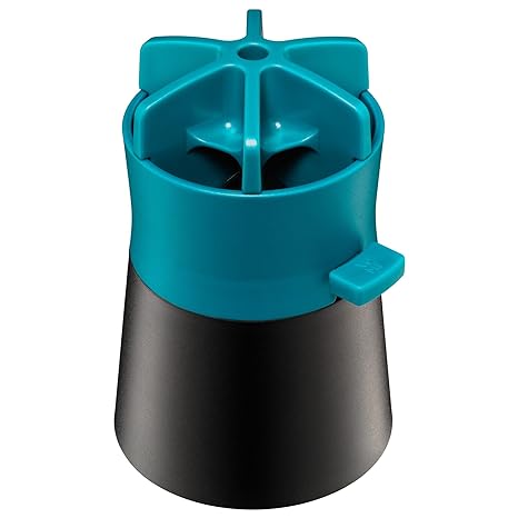 WMF Spiralschneider, Hello FUNctionals mit Restehalter schneidet Spiralen wie auch Streifen Julienneschneider einfache Reinig