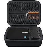Baval Label Printer Case Compatible with DYMO LetraTag 200B Compact Label Maker(Black Case)