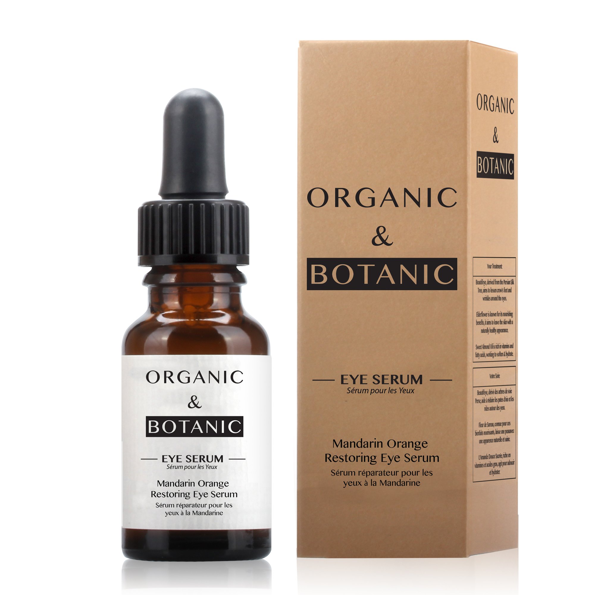 Organic & Botanic Mandarin Orange Restorative Eye Serum, 72 Gram