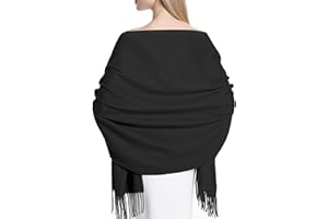 Sofier Pashmina Shawls And Wraps for Women for Evening Dress Warm Winter Scarf Wedding Bride Bridesmaid Gifts Cashmere Feel