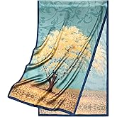 100% Mulberry Silk Scarf for Women - Large Shawl, Head Wrap, Neck & Hair Accessory - Gift Packed