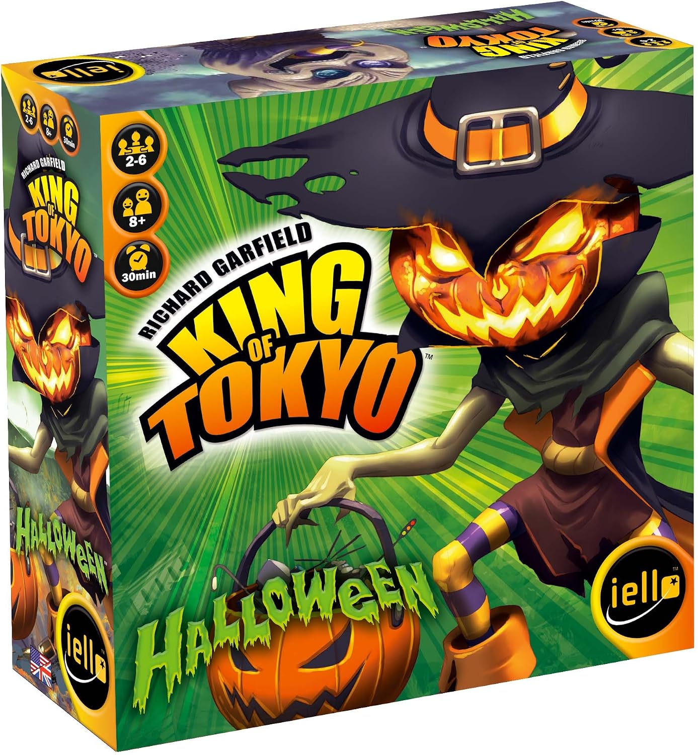 iello 514197 King of Tokyo: Halloween (2017 Edition), Weiß