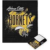 NORTHWEST NCAA Alabama State, Tradition, Silk Touch Throw Blanket, 50 x 60 Inches