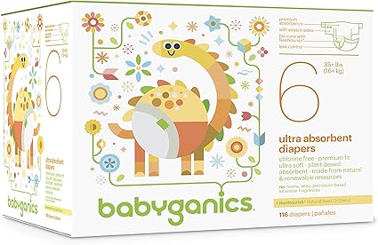 babyganics diapers size 1