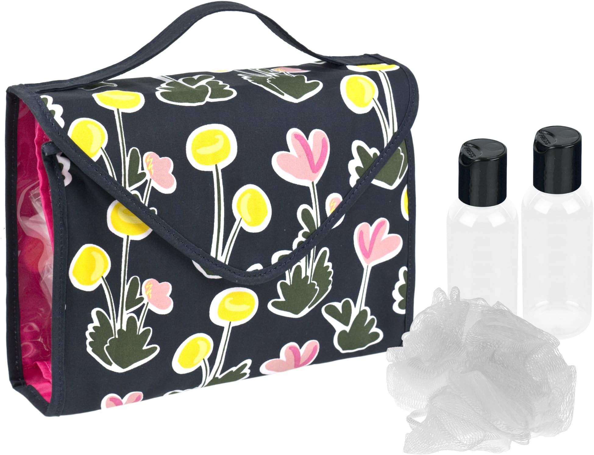 Modella Dandy Dot Tulip Collection Cosmetic Fitted Valet