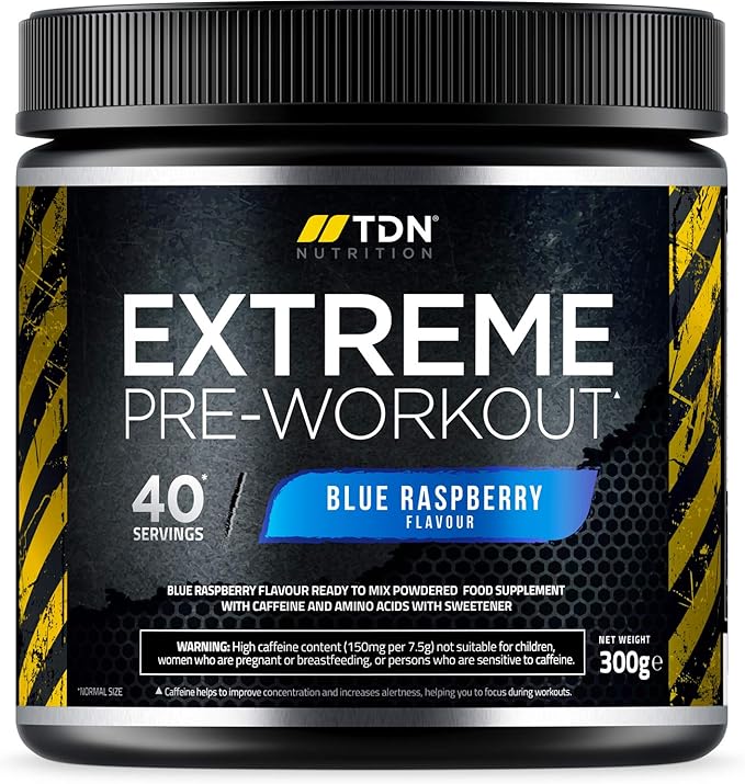 Pre Workout Supplement Extreme Pre Workout Powder 40 Servings (300