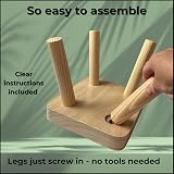 Evanmore Wooden Plant Stand Stool Display Table Small Indoor Use view 8