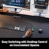 UGREEN USB 3.0 Switch 2 In 4 Out 3 USB A Cables Remote Sharing view 5
