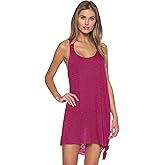 Becca by Rebecca Virtue Womens It's a Breeze Lightweight Beach Dress - Knot Side Tie, Bathing Suit Cover Ups for Women