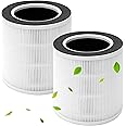 WOCASE VK-6067B Replacement Filter, Compatible with Vremi Air Purifier and HOKEKI VK-6067B Air Purifier, Compare to Vremi Replacement Filters, H13 True HEPA Filter and Activated Carbon Filters, 2 Pack