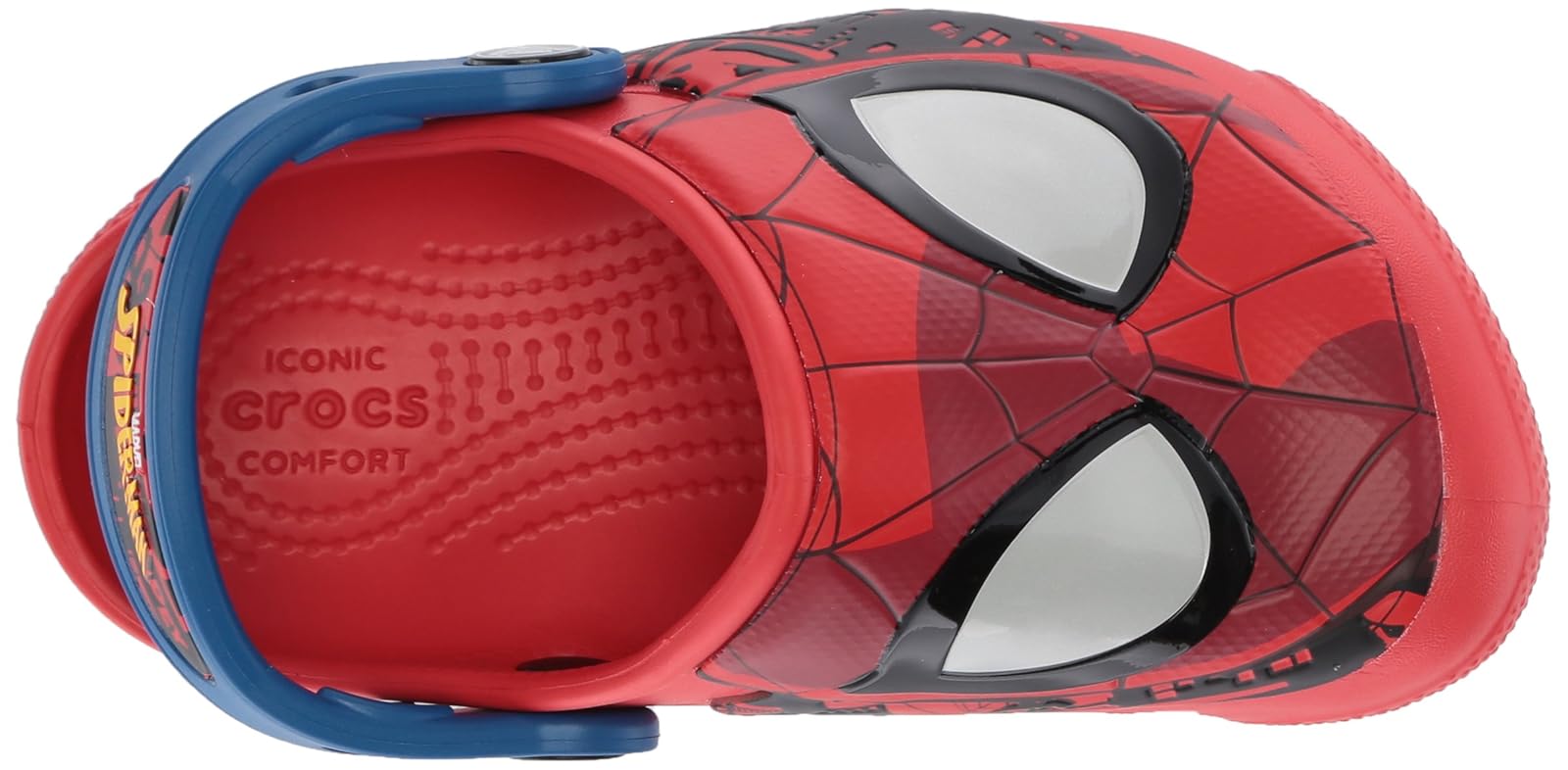 spiderman light up crocs