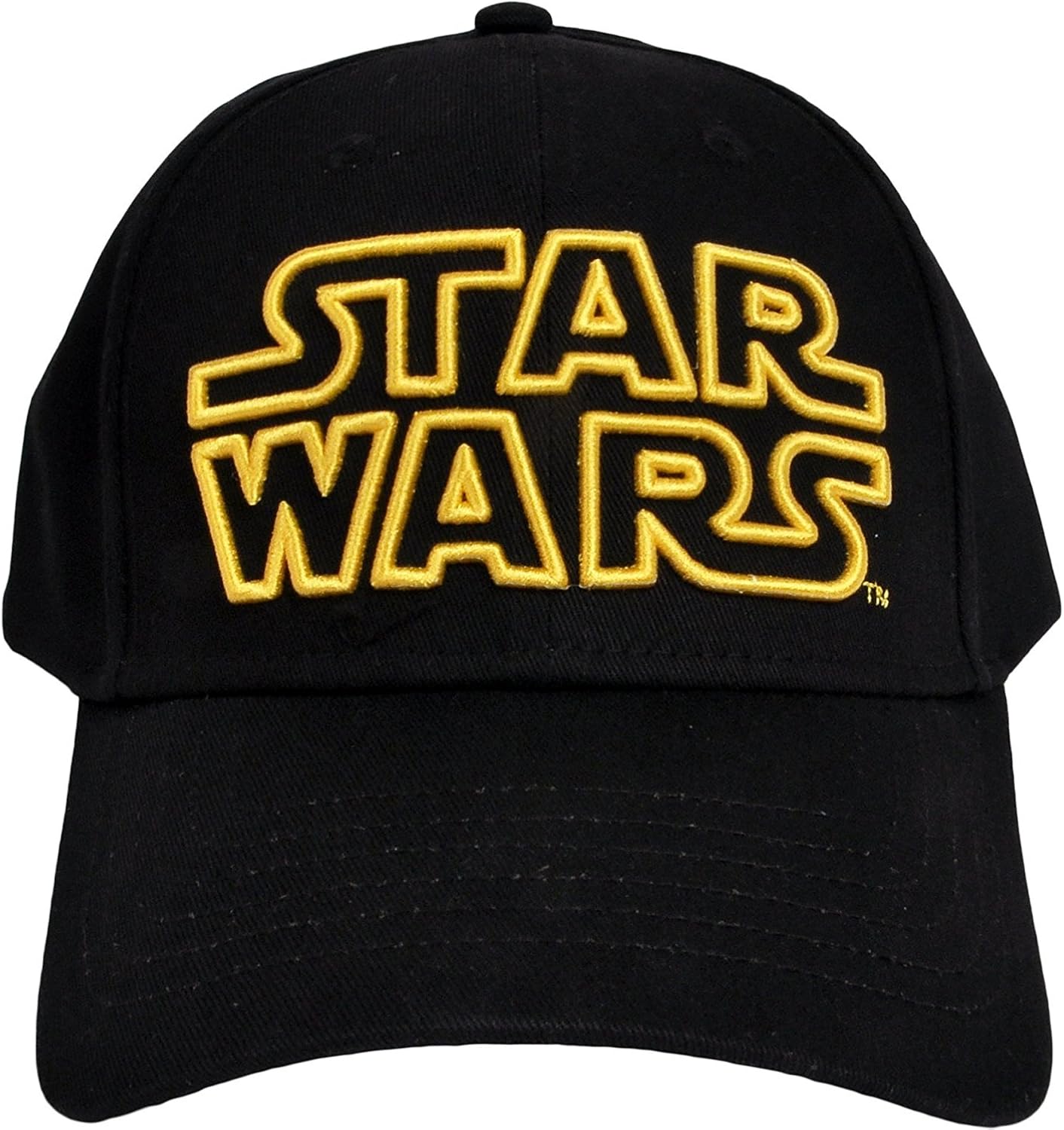 Star Wars Classic Embroidered Logo Outline Adult Hat Baseball Cap