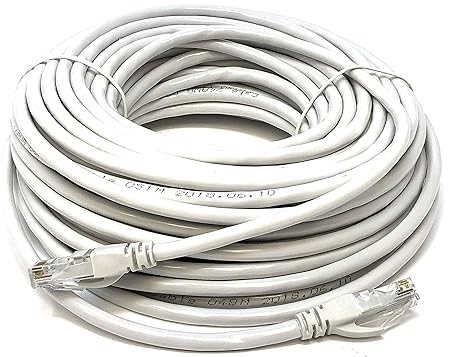 Mr. Tronic 20 Meter Ethernet Netzwerk Netzwerkkabel 20m | Patchkabel | CAT6, AWG24, CCA, UTP, RJ45 | Grau