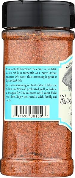 BRASWELLS, SPICE SEAFOOD BLACKENED, 6.25 OUNCE