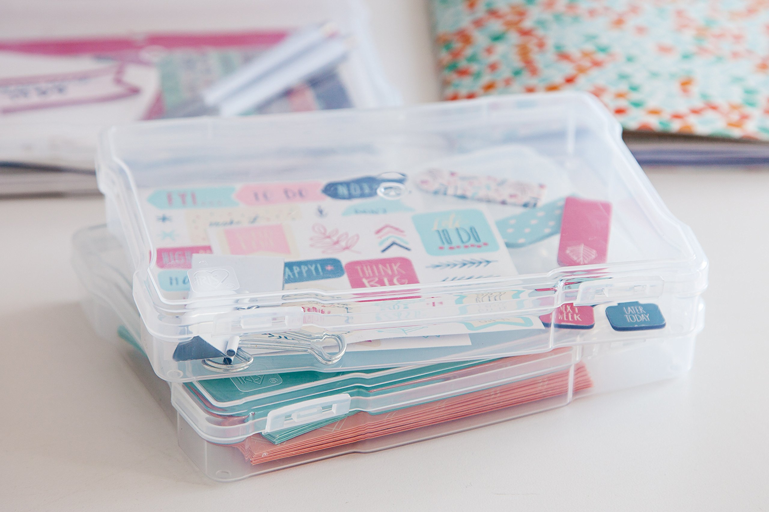 IRIS USA, Inc. KP-PC57 IRIS Photo and Embellishment Keeper (10 Pack), 5" x 7", Clear, Count