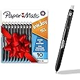 Paper Mate InkJoy Black Gel Pens, Medium Point (0.7 mm), Comfort Grip, 10 Count, Fast Dry Ink, Ideal for Smooth Writing