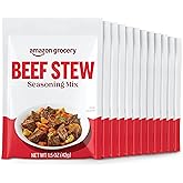 Amazon Grocery, Beef Stew Seasoning Mix, 13.8 Oz, 12 Ct (Previously Happy Belly, Packaging May Vary)