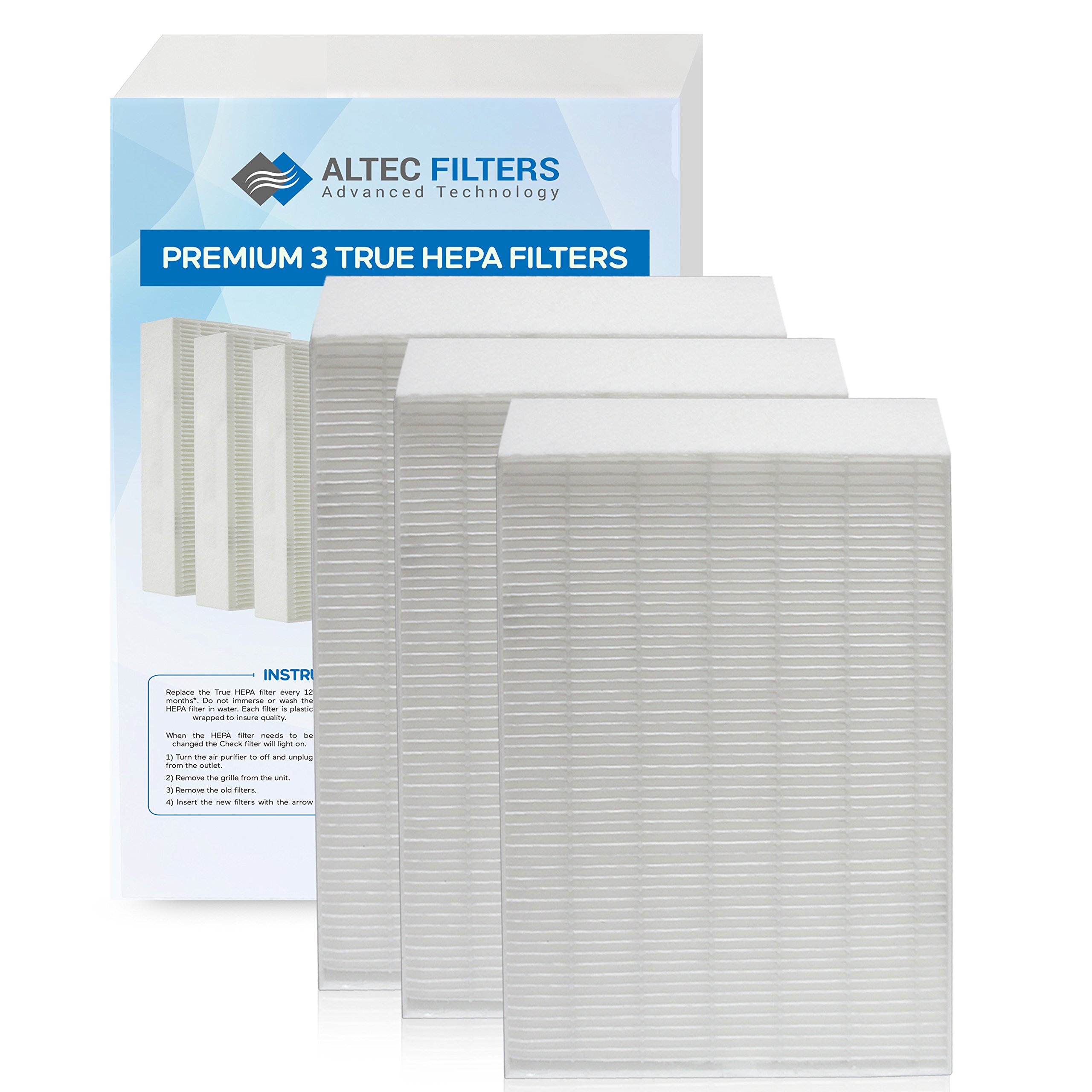 Altec Filters True HEPA Premium Quality Replacement Filters for