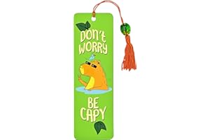 Capybara Beaded Bookmark