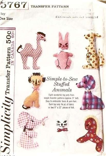 Sewing Stuffed Animal Template