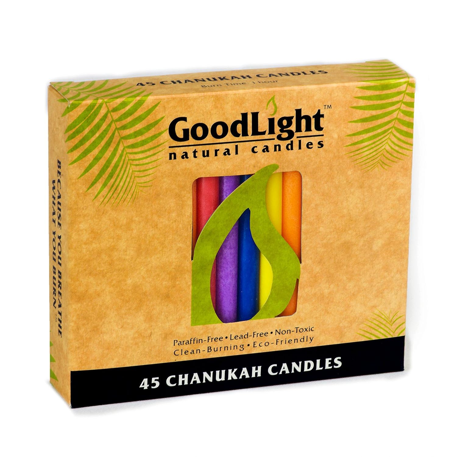 GoodLight Natural Candles Paraffinfree Chanukah Hanukkah Candles