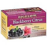 Bigelow Tea Blackberry Citrus Plus Zinc Herbal