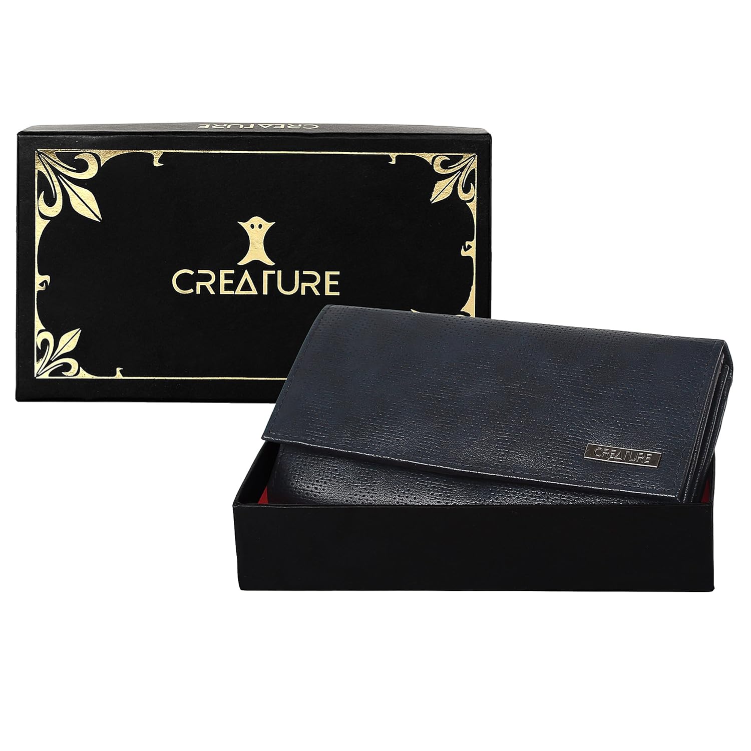 creature handcrafted women's clutch(color-blue||cl-03)