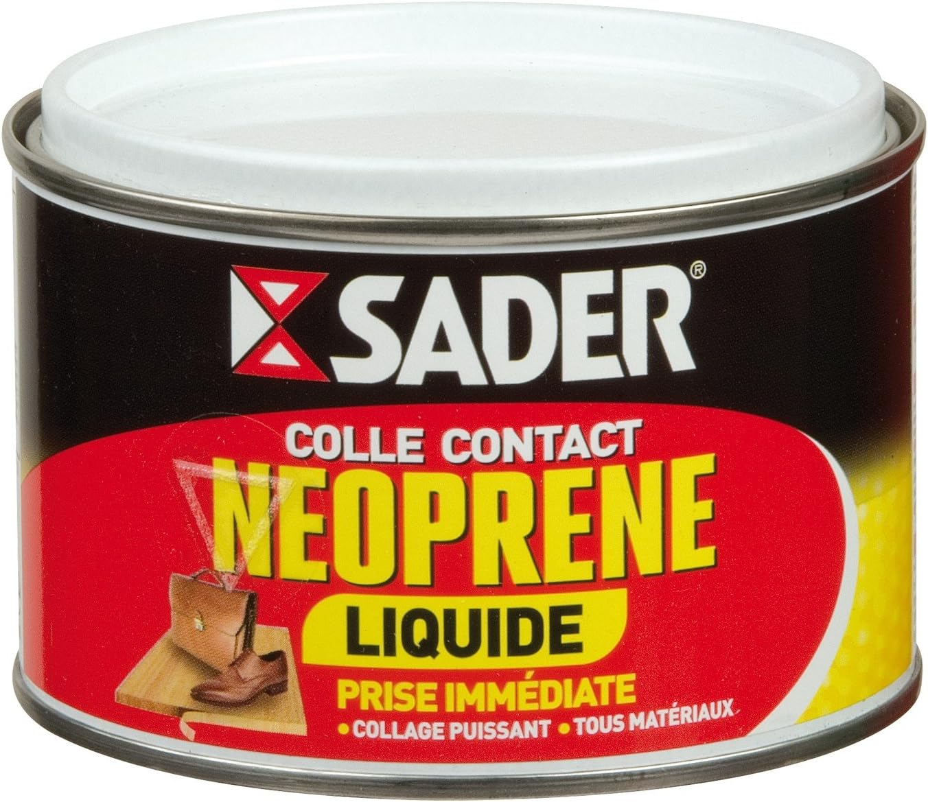 Sader Colle Contact Néoprène Liquide Boîte de 250 ml Amazon.fr