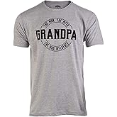 Grandpa: Man, Myth, Bad Influence | Funny Dad Joke Papa Grandfather Humor Tee Shirt for Men T-Shirt