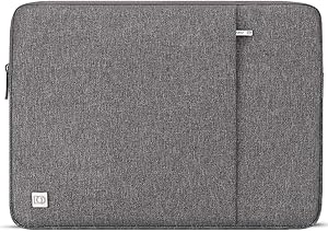 DOMISO 12.5 inch Laptop Sleeve Case Waterproof Protective Carrying Bag for 13" MacBook Pro/12.9" iPad Pro 2016-2017/13" MacBook Air Retina 2018/12.3" Microsoft Surface Pro Pro 4 Pro 6, Grey