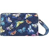 Anuschka Wanderlust Quilted Fabric Collection Women's Organizer Crossbody