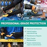 Ansell ActivArmr Electrician Work Gloves Class 00 500V Size M 11in Black view 3