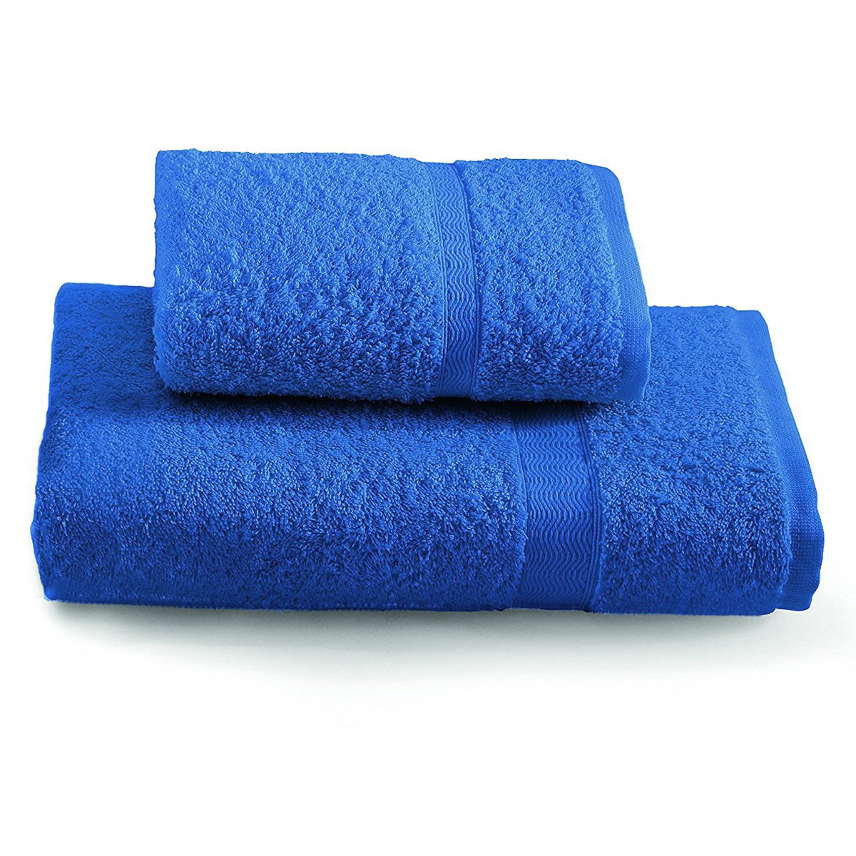 Gabel Plain Towel Set, 100% Cotton, 100 x 60 x 0.8 cm 100x60x0.8 cm bluette