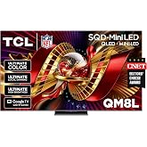 TCL 65 Inch QM8L Series SQD-Mini LED QLED 4K Smart Google TV 65QM8L (2026) | 144Hz, Ultimate Color, Ultimate Brightness &amp; Contrast, HDR 10, Dolby Vision IQ, Dolby Atmos, Gemini Google AI, IMAX Enhanced