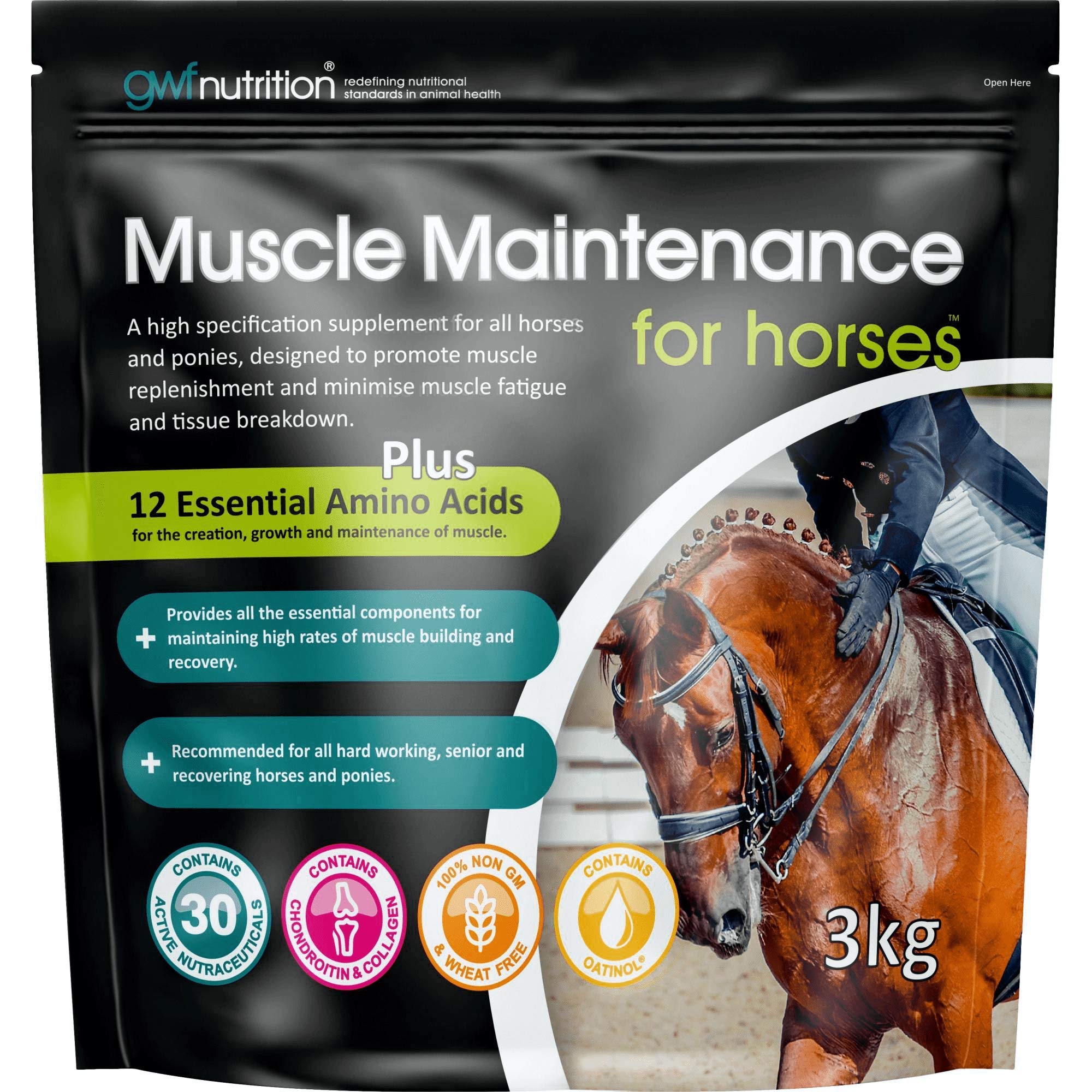 GWF Nutrition Muscle Maintenance For Horses Pouch 3 kg — image 1