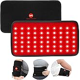 YOHOTESION Red Light Therapy for Body, 3 in 1 Mini Infrared Red Light Therapy Belt with Timer, 660nm & 850nm Red Light Therapy Pad for Back Waist Abdomen Shoulder Arms Legs Knee and Joint (Corded)